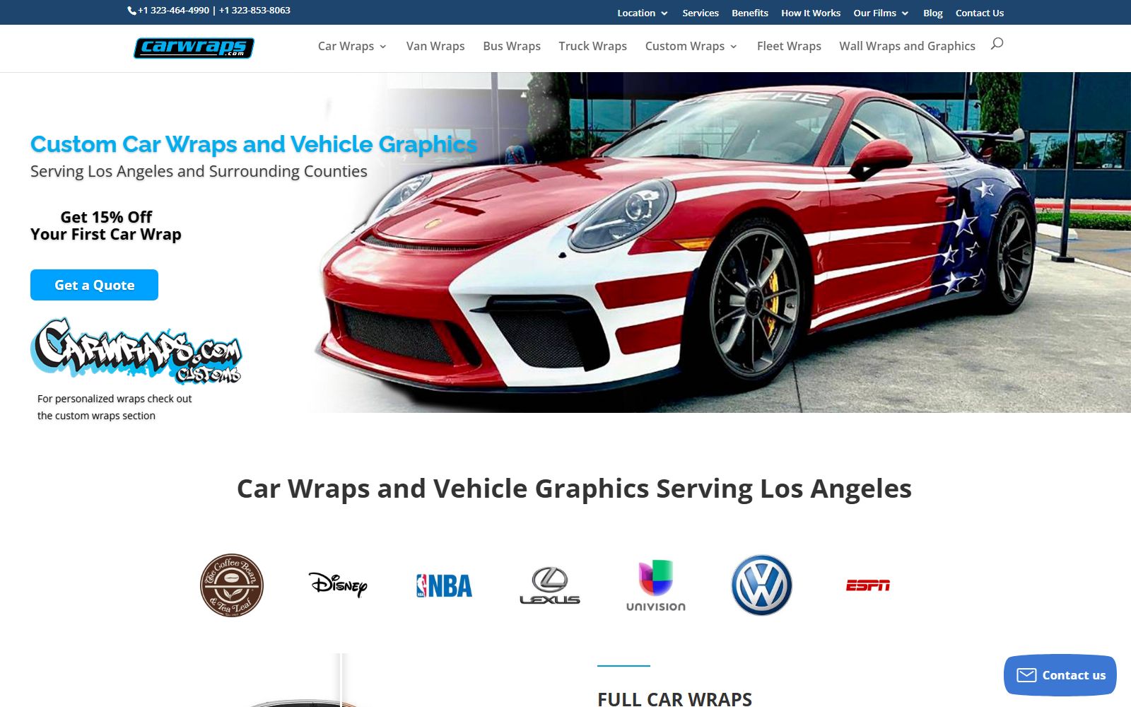 CarWraps.com — local SEO & lead-gen